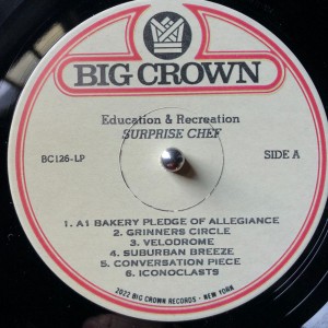 Surprise Chef ‎– Education & Recreation (LP Vinyl)
